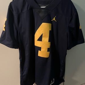 University of Michigan Jordan football jersey